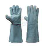 SL54103 - Cow-split-leather-glove-for-Gardening-General-work-Agriculture-Construction