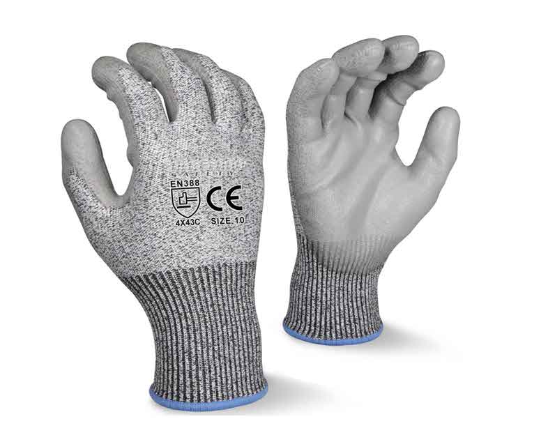 SL54770 - Anti-cut-PU-glove-for-Gardening-General-work-Agriculture-Construction